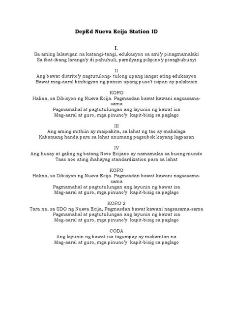 deped leyte hymn lyrics|DepEd Leyte Hymn (lyrics) .